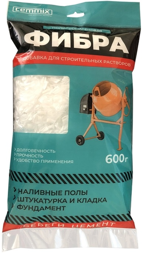 Cemmix Фибра Полипропиленовая добавка для строительных растворов Cemmix Фибра Полипропиленовая добавка для строительных растворов недорого с доставкой