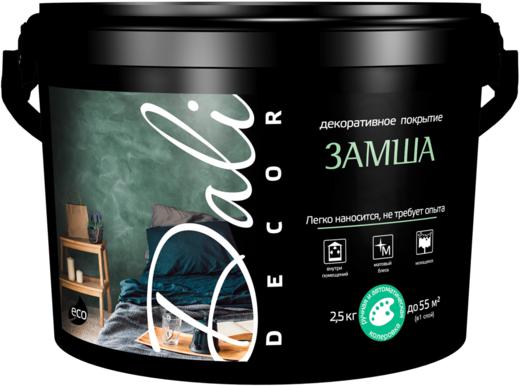 Dali Decor Замша декоративное покрытие Dali Decor Замша декоративное покрытие
