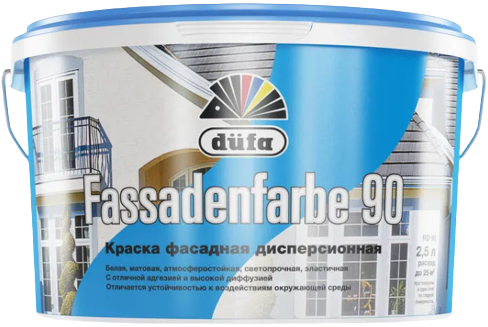 Dufa Fassadenfarbe 90 краска фасадная водно-дисперсионная Dufa Fassadenfarbe 90 краска фасадная водно-дисперсионная