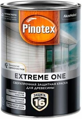 Пинотекс Extreme One сверхпрочная защитная краска для древесины Пинотекс Extreme One сверхпрочная защитная краска для древесины недорого с доставкой