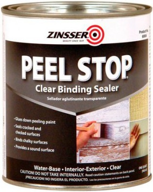 Rust-Oleum Zinsser Peel Stop прозрачный связывающий грунт для потрескавшихся поверхностей
