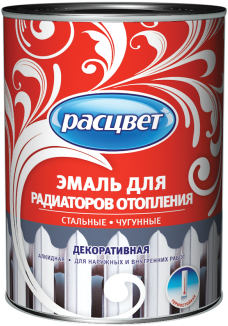 Расцвет эмаль для радиаторов отопления декоративная алкидная