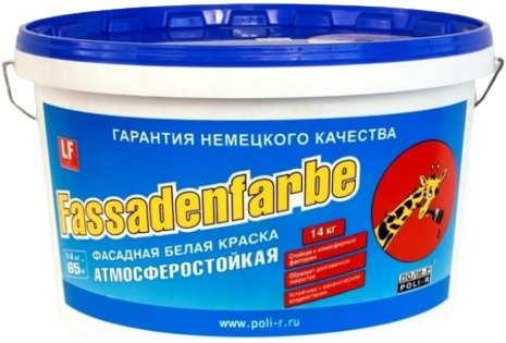 Поли-Р Fassadenfarbe фасадная краска атмосферостойкая