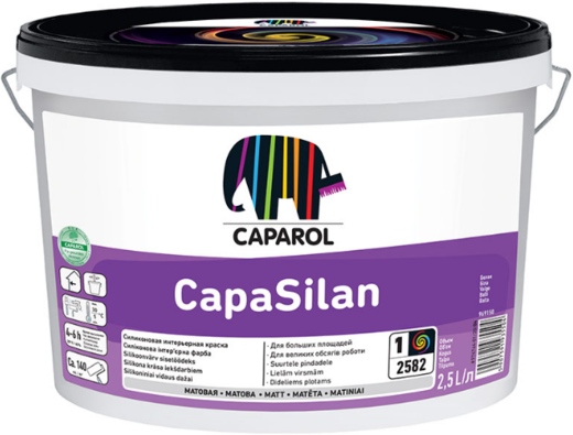 Caparol CapaSilan внутренняя краска на основе силиконовой смолы