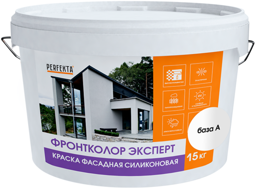 Perfekta Фронтколор Эксперт краска фасадная силиконовая Perfekta Фронтколор Эксперт краска фасадная силиконовая
