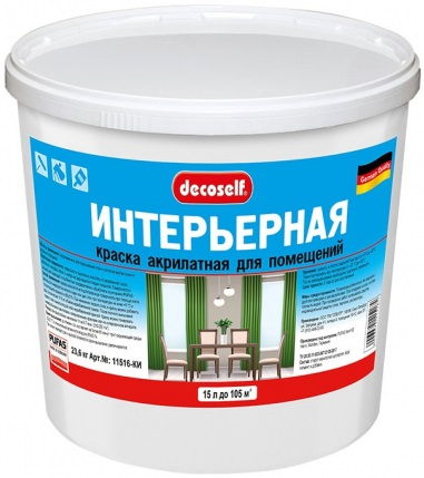 Пуфас Decoself Интерьерная КИ краска акрилатная Пуфас Decoself Интерьерная КИ краска акрилатная