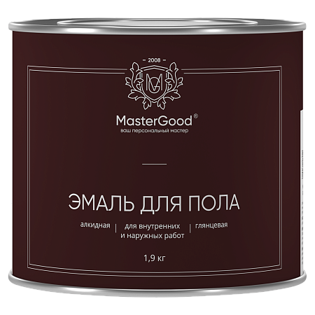 Master Good Эмаль для пола желто-коричневая Master Good Эмаль для пола желто-коричневая недорого с доставкой