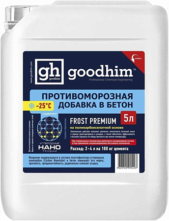 Goodhim Frost Premium противоморозная добавка в бетон Goodhim Frost Premium противоморозная добавка в бетон недорого с доставкой