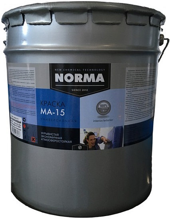 Новоколор МА-15 Norma краска универсальная Новоколор МА-15 Norma краска универсальная
