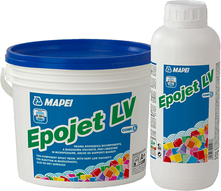 Mapei Epojet LV двухкомпонентная эпоксидная смола с очень низкой вязкостью Mapei Epojet LV двухкомпонентная эпоксидная смола с очень низкой вязкостью
