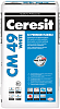 Ceresit CM 49 White S2 Premium Flexible сверхэластичный клей для плитки недорого с доставкой
