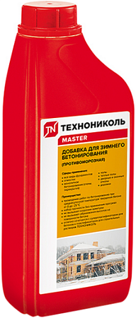 Технониколь Master добавка для зимнего бетонирования противоморозная Технониколь Master добавка для зимнего бетонирования противоморозная
