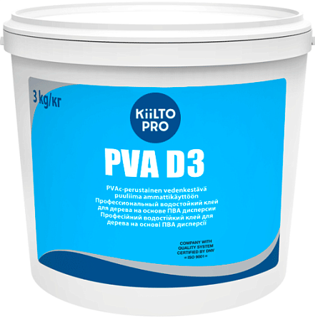 Kiilto Pro ПВА PVA D3 профессиональный водостойкий клей для дерева Kiilto Pro ПВА PVA D3 профессиональный водостойкий клей для дерева недорого с доставкой