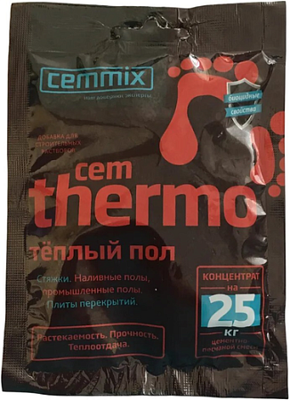 Cemmix Cemthermo Теплый Пол добавка для строительных растворов Cemmix Cemthermo Теплый Пол добавка для строительных растворов