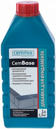 Cemmix Cembase Фундамент добавка для строительных растворов Cemmix Cembase Фундамент добавка для строительных растворов