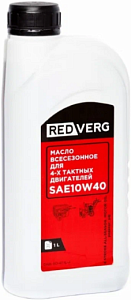 Redverg SAE 10W40 масло всесезонное для четырехтактных двигателей недорого с доставкой