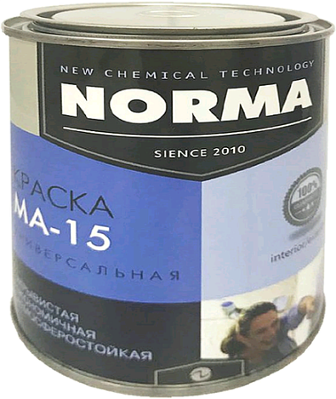 Новоколор МА-15 Norma краска универсальная Новоколор МА-15 Norma краска универсальная