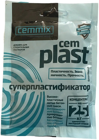 Cemmix Cemplast Суперпластификатор добавка для строительных растворов Cemmix Cemplast Суперпластификатор добавка для строительных растворов