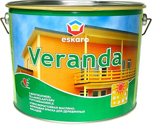 Eskaro Veranda краска масляно-акриловая для древесины недорого с доставкой