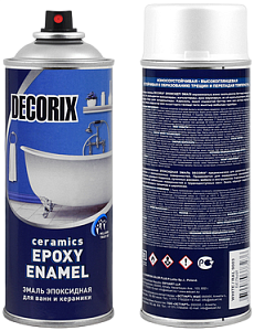Decorix Ceramics Epoxy Enamel эмаль эпоксидная для ванн и керамики недорого с доставкой