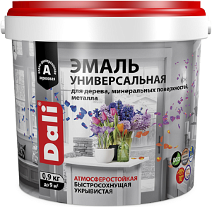 Dali эмаль универсальная акриловая водно-дисперсионная недорого с доставкой