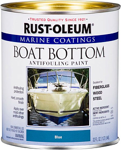 Rust-Oleum Marine Coatings Boat Bottom Antifouling Paint краска для яхт и лодок ниже ватерлинии недорого с доставкой