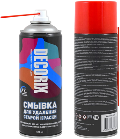 Decorix смывка для удаления старой краски Decorix смывка для удаления старой краски недорого с доставкой