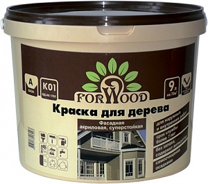 FORWOOD Краска для дерева фасадная недорого с доставкой
