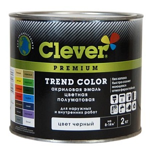 CLEVER TREND COLOR акриловая эмаль недорого с доставкой
