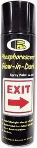 Bosny Phosphorescent Glow-in-Dark Spray Paint фосфоресцентная спрей-краска светящаяся недорого с доставкой