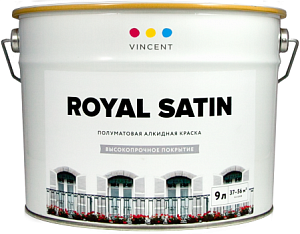 Vincent Royal Satin алкидная краска недорого с доставкой