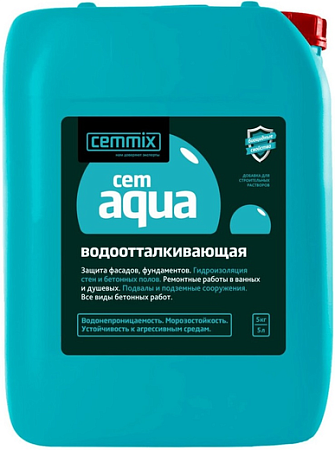 Cemmix Cemaqua Водоотталкивающая добавка для строительных растворов Cemmix Cemaqua Водоотталкивающая добавка для строительных растворов недорого с доставкой