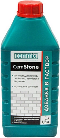 Cemmix Cemstone для Кладки добавка для строительных растворов Cemmix Cemstone для Кладки добавка для строительных растворов