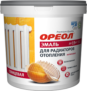Ореол Premium Quality эмаль для радиаторов отопления акриловая недорого с доставкой