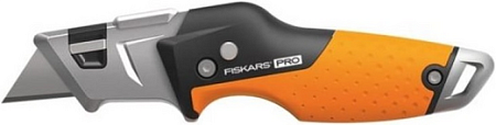 Fiskars Carbonmax нож строительный складной со сменным лезвием Fiskars Carbonmax нож строительный складной со сменным лезвием недорого с доставкой