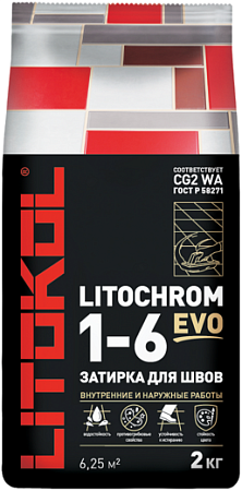 Литокол Litochrom 1-6 Evo цветная цементная затирка для швов Литокол Litochrom 1-6 Evo цветная цементная затирка для швов недорого с доставкой