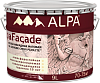 Alpa Facade краска фасадная матовая на основе смол Pliolite недорого с доставкой