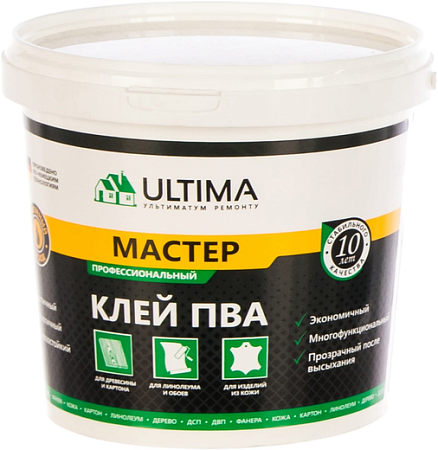 Ultima ПВА Мастер клей универсальный Ultima ПВА Мастер клей универсальный