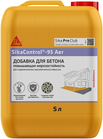 Sika Sikacontrol 95 AER воздухововлекающая добавка для бетонов и растворов Sika Sikacontrol 95 AER воздухововлекающая добавка для бетонов и растворов недорого с доставкой