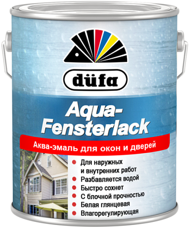 Dufa Aqua-Fensterlack аква-эмаль для окон Dufa Aqua-Fensterlack аква-эмаль для окон