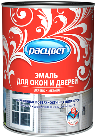 Расцвет эмаль для окон и дверей Расцвет эмаль для окон и дверей