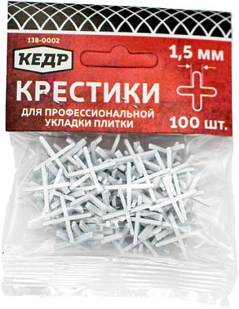 Кедр крестики для плитки Кедр крестики для плитки