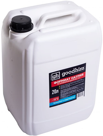 Goodhim ФН-25% формиат натрия противоморозная добавка Goodhim ФН-25% формиат натрия противоморозная добавка недорого с доставкой