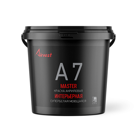 Аквест А-7 MASTER - МОЮЩАЯСЯ АНТИСЕПТИЧЕСКАЯ АКРИЛОВАЯ КРАСКА ДЛЯ НАРУЖНЫХ И ВНУТРЕННИХ РАБОТ Аквест А-7 MASTER - МОЮЩАЯСЯ АНТИСЕПТИЧЕСКАЯ АКРИЛОВАЯ КРАСКА ДЛЯ НАРУЖНЫХ И ВНУТРЕННИХ РАБОТ недорого с доставкой