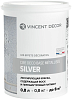 Vincent Decor Cire Deco Base Metallisee Silver лессирующая краска с воском и перламутровым пигментом недорого с доставкой