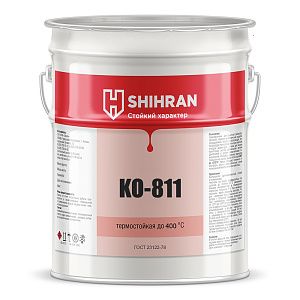 Shihran Термостойкая эмаль КО-811 по металлу 400 недорого с доставкой