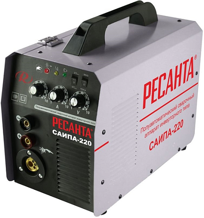 Ресанта САИПА-220 сварочный аппарат инверторный полуавтоматический Ресанта САИПА-220 сварочный аппарат инверторный полуавтоматический недорого с доставкой
