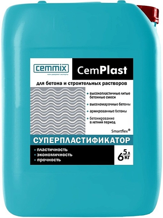 Cemmix Cemplast Суперпластификатор добавка для строительных растворов Cemmix Cemplast Суперпластификатор добавка для строительных растворов недорого с доставкой