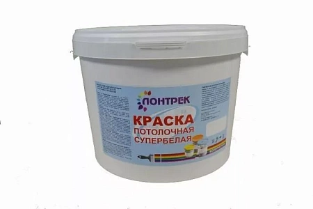 Лонтрек Краска ВД АК 20-01 для потолков супербелая 15 кг Лонтрек Краска ВД АК 20-01 для потолков супербелая 15 кг недорого с доставкой