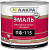 Лакра ПФ-115 эмаль атмосферостойкая алкидная сверхпрочная недорого с доставкой